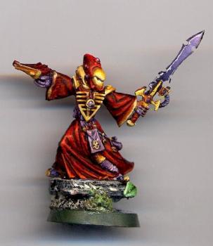Eldar Warlock by Taaman