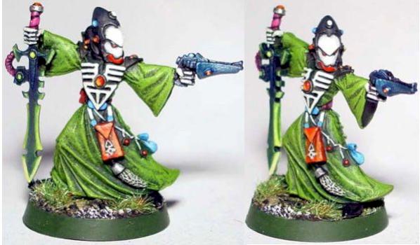 Warhammer 40k Eldar Warlock by seltzer
