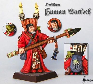 Mordheim Human Warlock by Honza