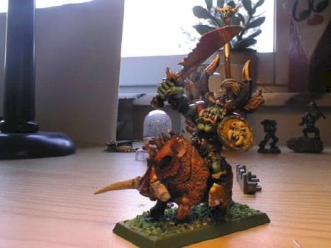 Orc waagh boss(better pic) by Vizorageekart