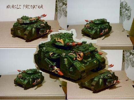 My nurgle predator by alfredosalvador