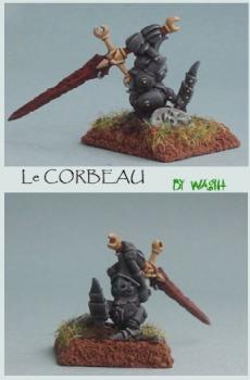 Le corbeau by WAGIH