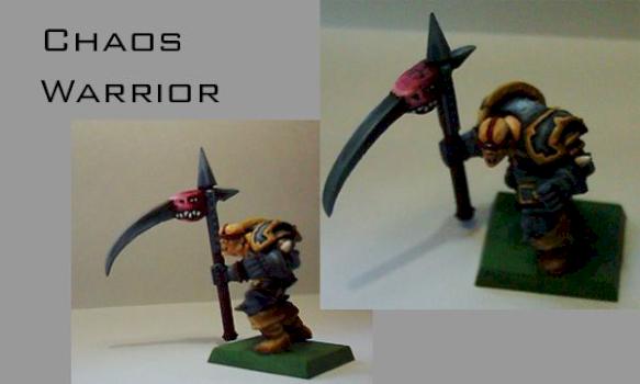 Chaos Warrior of Tzeentch by KurGanSpanish