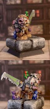 Dwarf of Mid-noir, Scourge Bearer #2 by UkkoLOurs