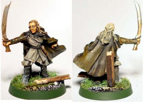 Lord of the Rings Halidar Wood Elf Captain by seltzer