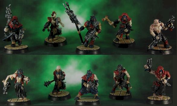Word Bearers Cultists with Pistols by MaliGn