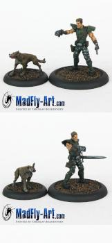 Mitch Hunter and Pride by MadFlyArtStudio