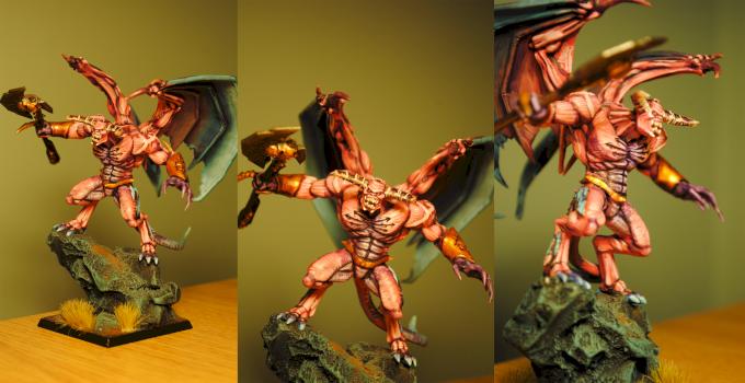 Daemons of chaos army by skrybot