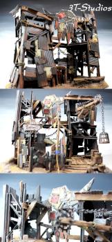 Ork Scrapmetal Squig Pit & Bastion ($1.00 starting price!) by Terraformer