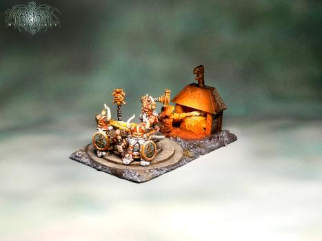Thorek Ironbrow & Anvil of Doom by Umbra Draconis