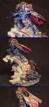 KONRAD CURZE PRIMARCH OF THE NIGHT LORDS by 1v4n