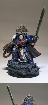 Ultramarines Captain in Terminator Armour by GLD1