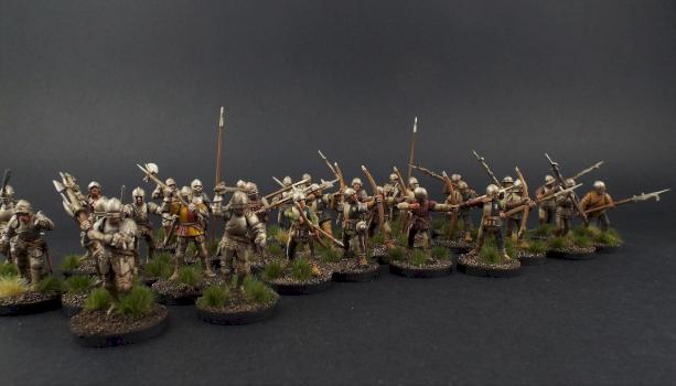 28mm Perry Miniatures WOTR by avalonindustries2040