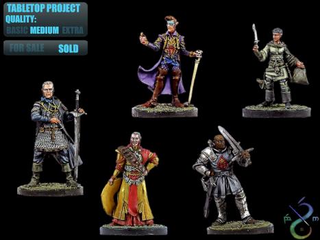 [TABLETOP COMMISSION] Murder in Baldur's Gate D&D by BerenMiniaturasStudio