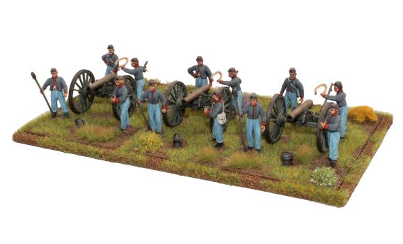 Confederate Artillery Battery by jjnuk