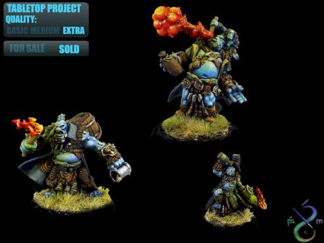 [TABLETOP COMMISSION] Northkins Fire Eaters Hordes by BerenMiniaturasStudio