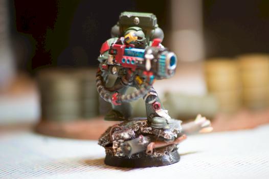dark angels plasma cannon by ProtoPainting