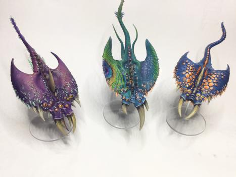 Screamers of Tzeentch by Biskwits