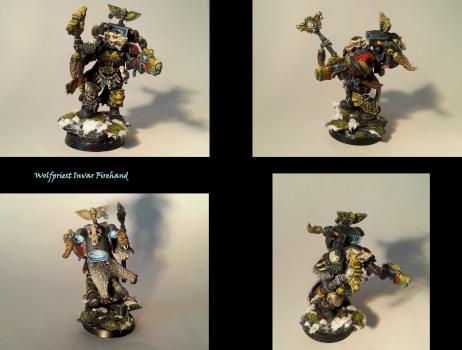 Space Wolves Wolfpriest Invar Firehand by Ramirez23