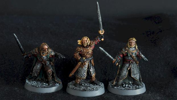 Gamling, Theoden and Hammar (Rohan command) by WMS