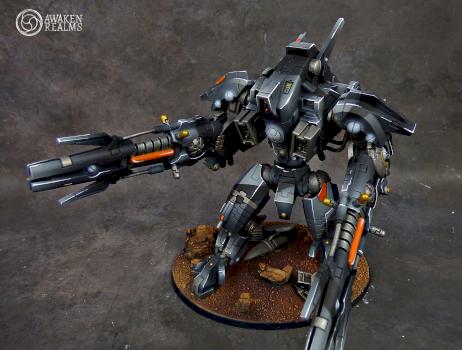 Tau Empire R'Varna Battlesuit by Awaken Realms