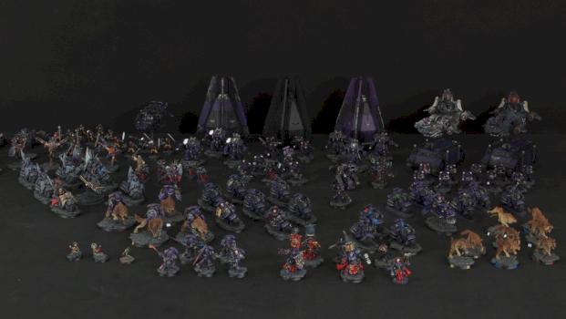 Space Marines Super Friends by dave663