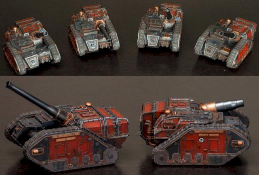 Ordo Reductor Artillery Tank Battery by Politruk