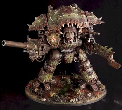 Mortox, Daemon Knight of Nurgle by Kneeil