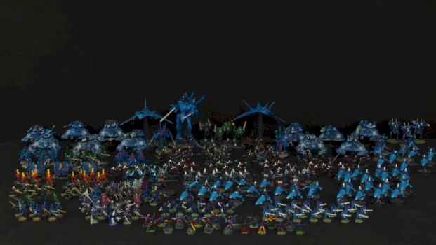 Huge Eldar Army by dave663