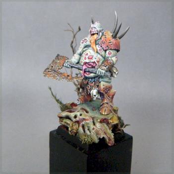 Nurgle lord by Korknight