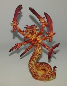 Molten Snake Demon Babe by Carcearion