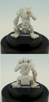 Fantasy Football Goblin Thug by Battleaxe Miniatures