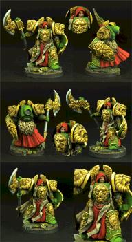 Sci Fi Lion Knight painted by Scibor