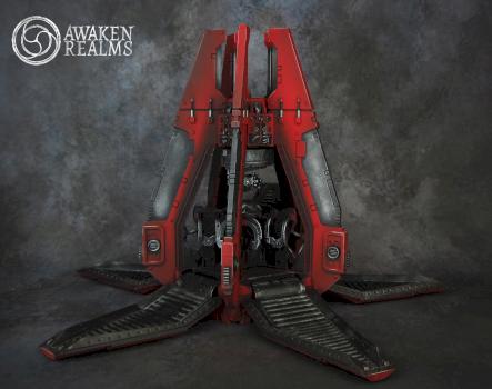 Blood Angels Drop Pod by Awaken Realms
