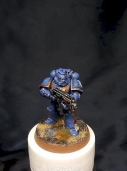 Ultramarine Tactical Marine by windcode