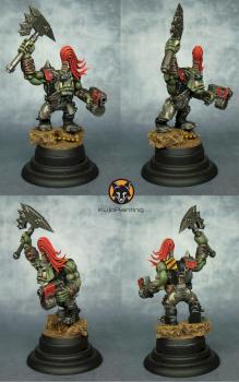 Evil Sunz Ork Nob 2 by KujoPainting