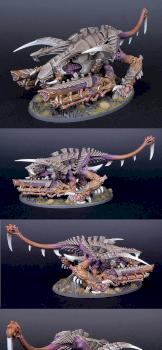 Tyranid Barbed Hierodule of Hive Fleet Titan coversion by The_Arch1tect