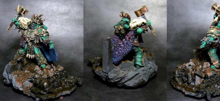 Vulkan Primarch of the Salamanders by Aresius