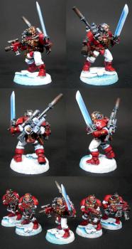 Pre-Heresy Thousand Sons Scoutmaster & Scouts by Skits