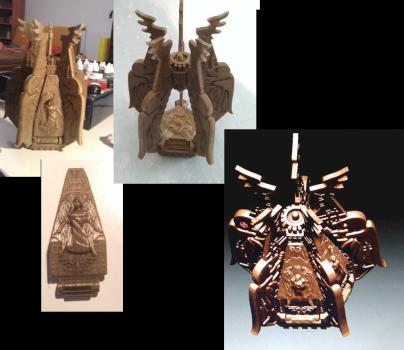 blood angel drop pod by AscianellaRoccia