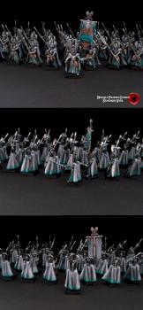 High Elf Phoenix Guards by SavageDPainting