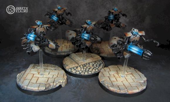 Necron Destroyers by Awaken Realms