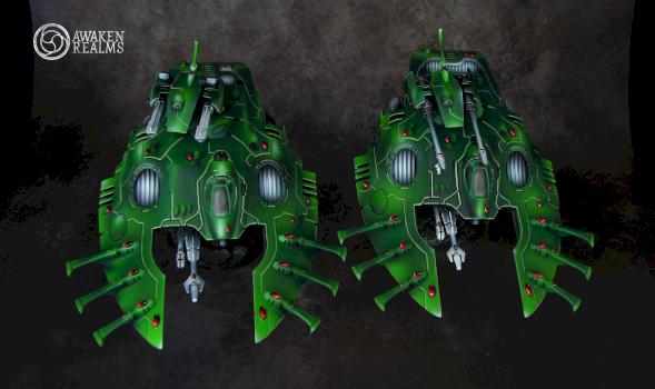 Eldar Biel-Tan Wave Serpents by Awaken Realms