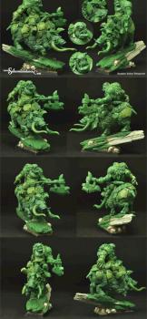 Orc Chief on War Boar 28mm by Scibor