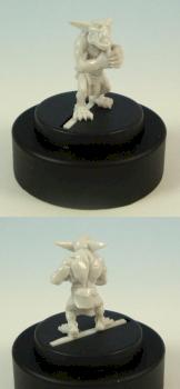 Fantasy Football Goblin Thug by Battleaxe Miniatures
