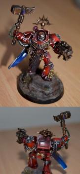 Warhammer 40k - Blood Angels - Captain Karlaen by M1ck