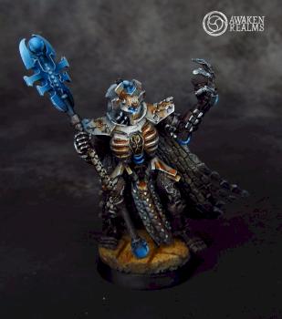 Necron Imotekh the Stormlord by Awaken Realms