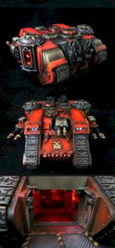 Khorne Land Raider by Rickfactor