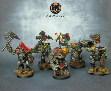 Evil Sunz Ork Nobz by KujoPainting