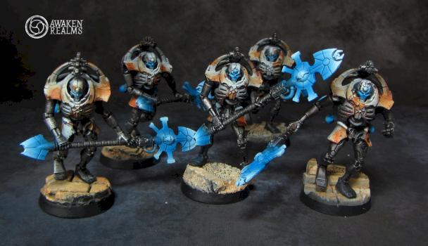 Necron Triarch Praetorians by Awaken Realms